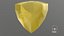 Shield Cut Yellow Sapphire