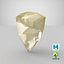 Shield Cut Yellow Sapphire