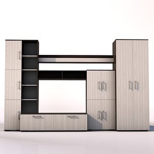 3D furniture wall malta model