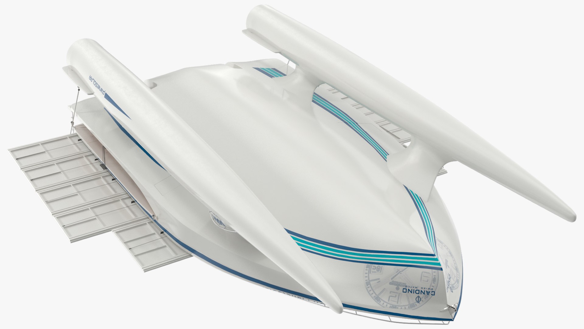 3D Electric Boat PlanetSolar Simple Interior - TurboSquid 2123563