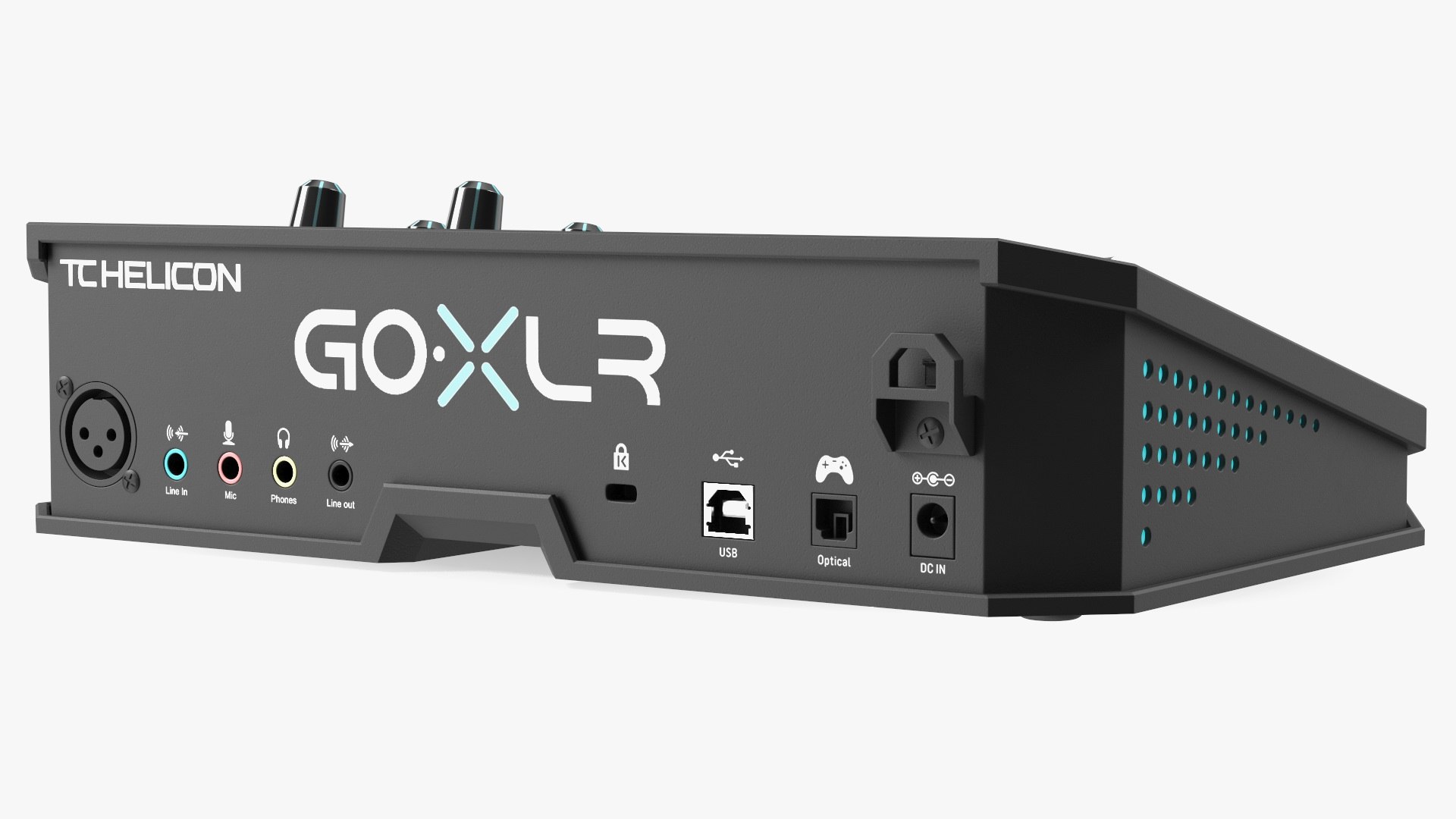 3D Online Broadcaster Platform GoXLR Lights On Model - TurboSquid 2149918