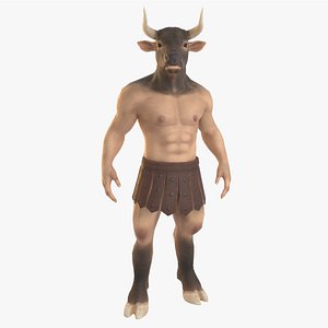 Minotaur T pose - Download Free 3D model by matisosanimation  (@matisosanimation) [040b9d3]