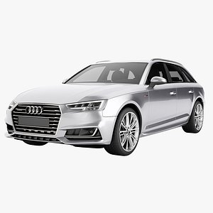 a4 2016 avant 3d model