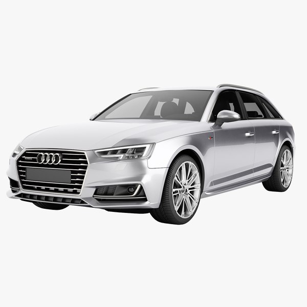 a4 2016 avant 3d model