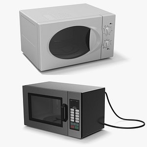 3D Microwave Ovens Generic Collection