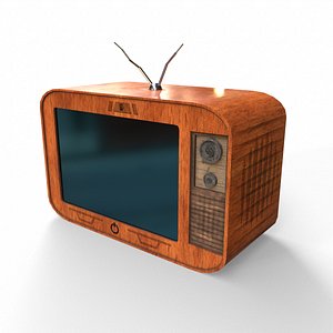 3D old wooden