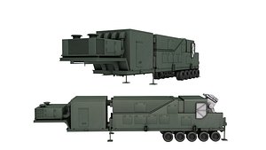 3D Peresvet Smart Weapon Laser Complex