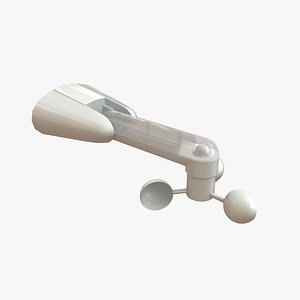 3D anemometer model