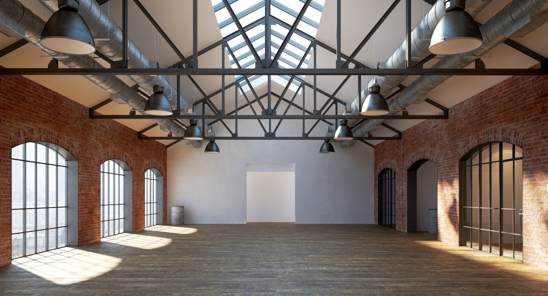 Industrial Warehouse Interior Max