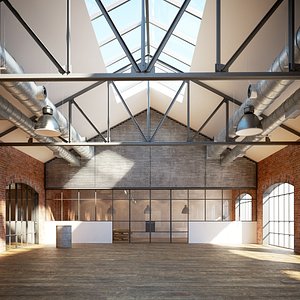 industrial warehouse interior max
