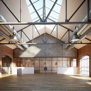 Industrial Warehouse Interior 3