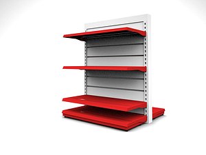 metal shelves