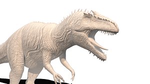 TYRANNOSAURUS t - rex statue print