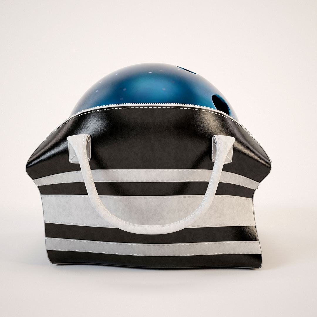 3D Model: Bowling Bag Closed ~ Buy Now #90881007