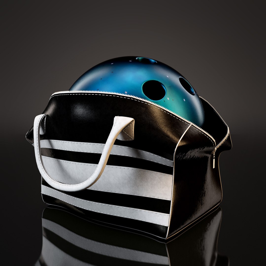 3D Model: Bowling Bag Closed ~ Buy Now #90881007