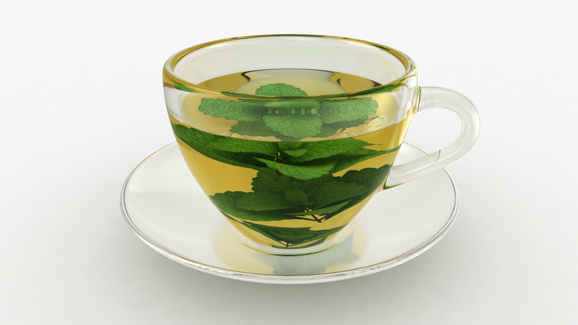 3D realistic mint tea - TurboSquid 1453136