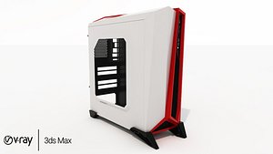 3D corsair computer case