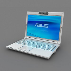 Asus f8p notebook white