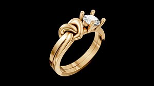 heart engagement ring
