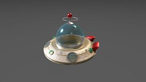 3D ufo model
