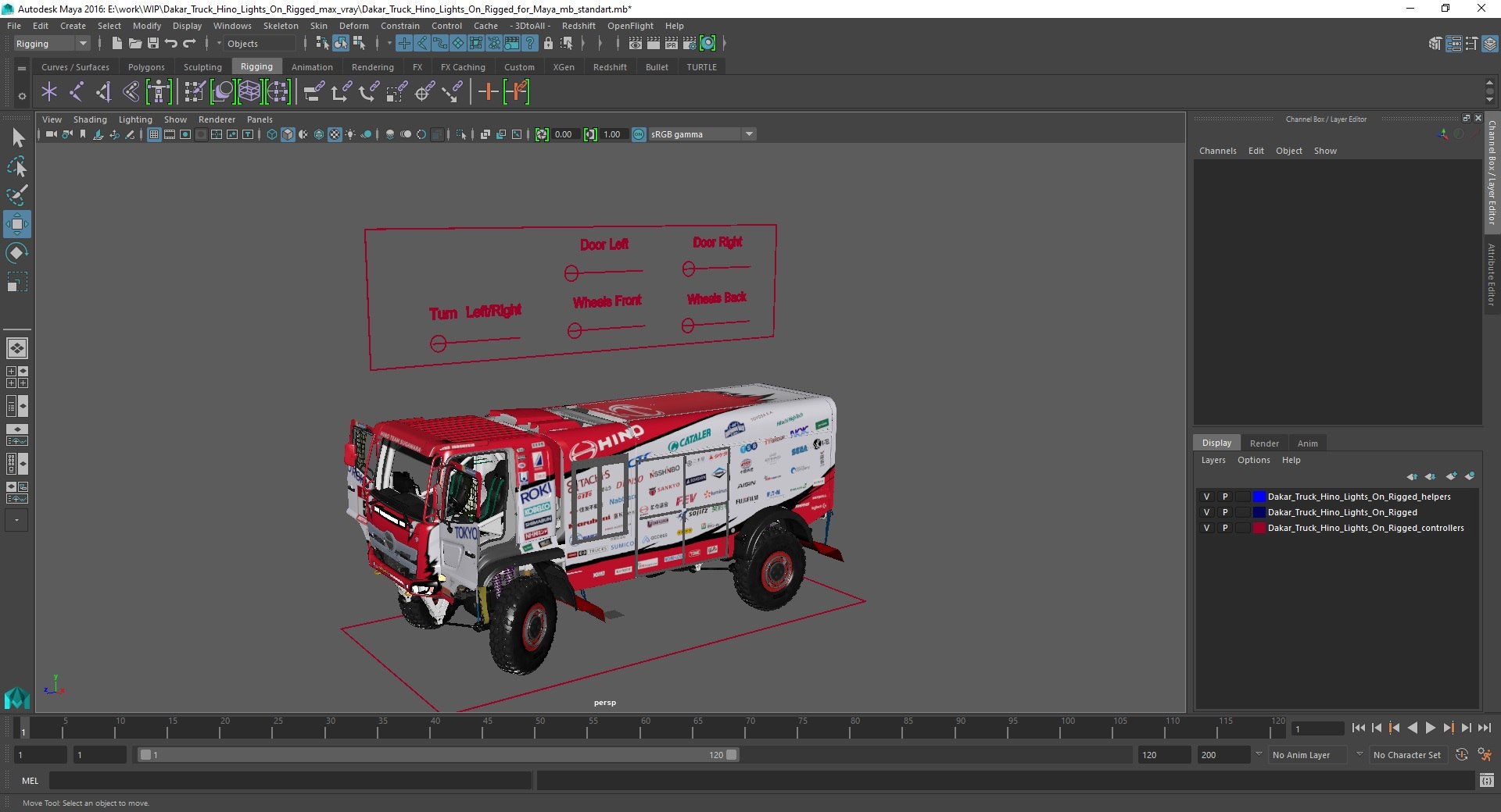 3D model Dakar Truck Hino Lights On Rigged for Maya https://p.turbosquid.com/ts-thumb/4P/7It5nR/UM/dakartruckhinolightsonriggedformaya3dsmodel050/jpg/1720648688/1920x1080/fit_q87/3e44f1c6bd2a3818c4b7b75a37f6ddf2e3af4232/dakartruckhinolightsonriggedformaya3dsmodel050.jpg