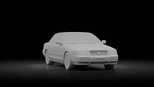 Mercury Grand Marquis 2003-2011 3D model