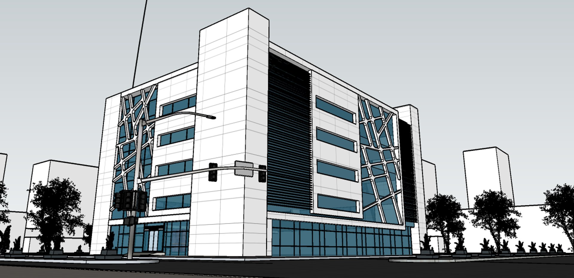 Medical Surgical Center Plans 3D Model - TurboSquid 1566604