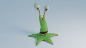 3D Slime Monster model