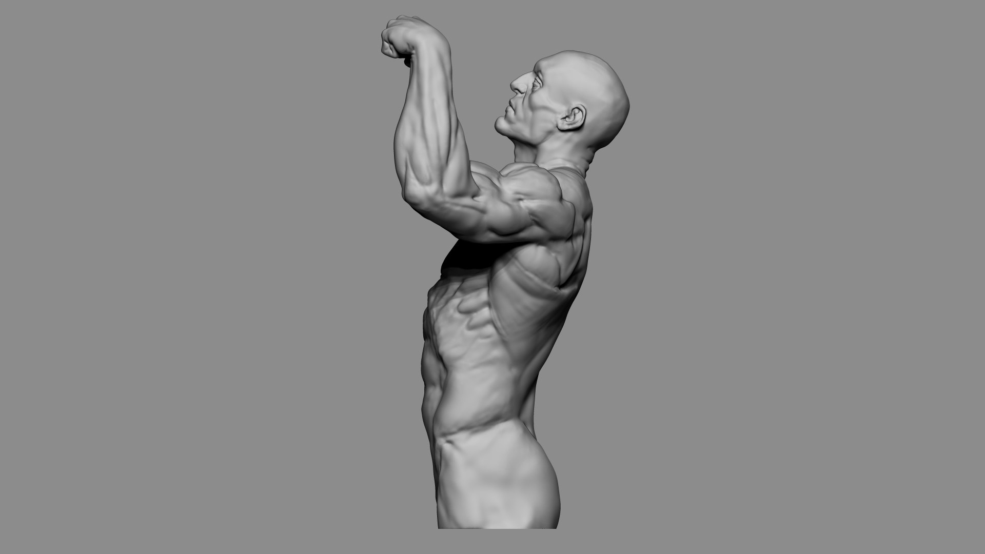 3D Strong man pose model - TurboSquid 1821757