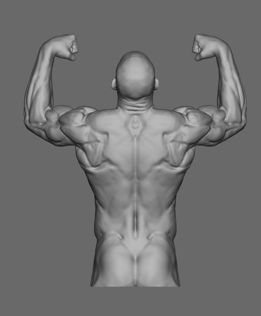 3D Strong Man Pose Model - TurboSquid 1821757