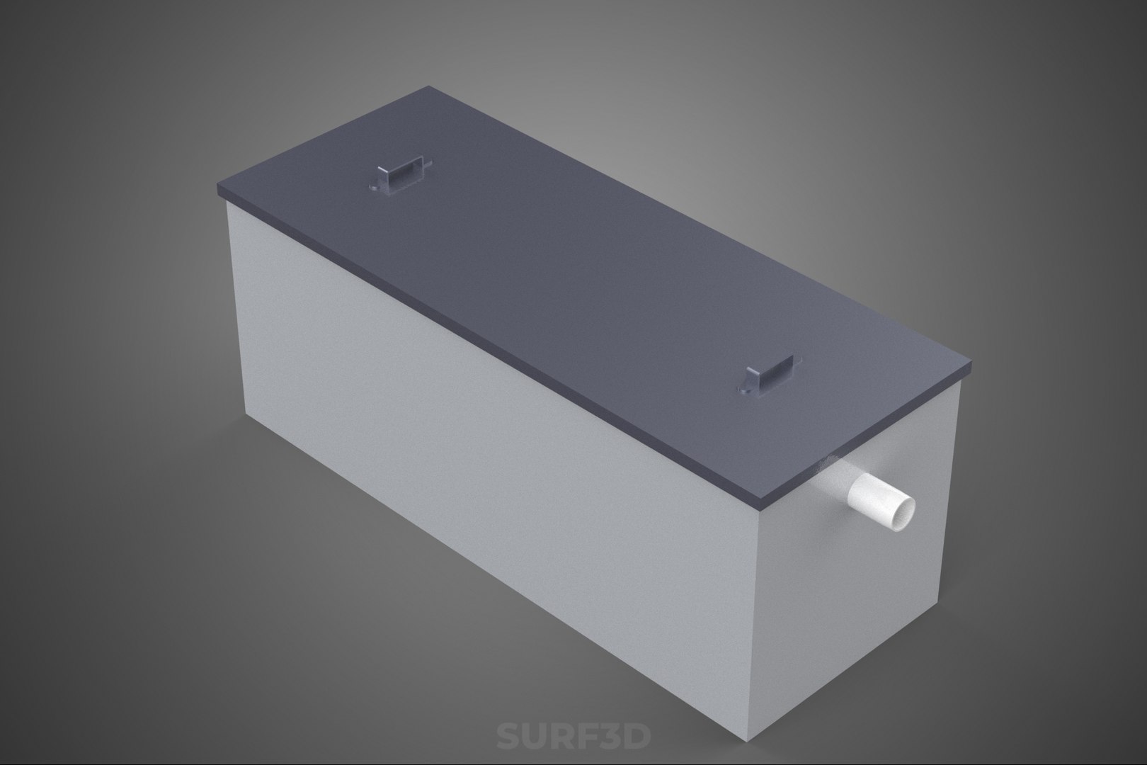 3D GREASE TRAP INTERCEPTOR TANK WASTEWATER DRAINAGE FILTER SYSTEM model https://p.turbosquid.com/ts-thumb/4P/CpKida/jd/18_1941_greasetrapinterceptortankwastewaterdrainagefiltersystem/jpg/1788763080/1920x1080/fit_q87/5134dc83029849442e834e9523aea1f6ee4e821a/18_1941_greasetrapinterceptortankwastewaterdrainagefiltersystem.jpg