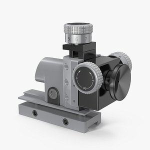 Optical Sight Rifle Scope 3D Model