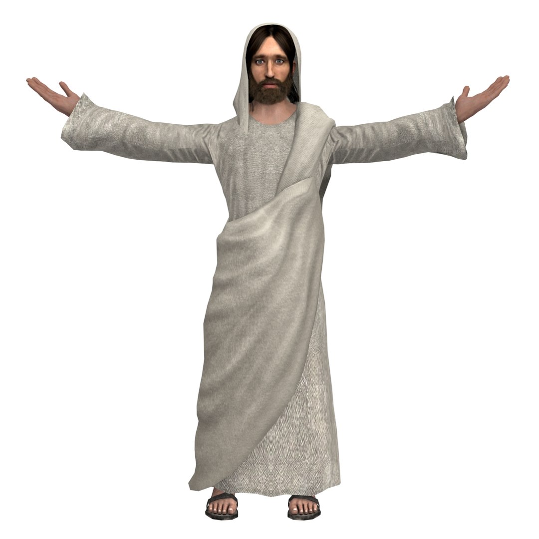 Jesus christ rigged real 3D model - TurboSquid 1285295