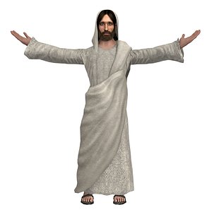 Jesus Christ Rigged Real model