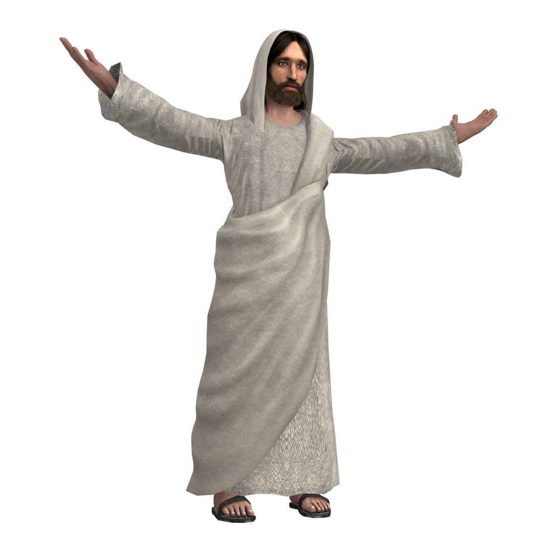 Jesus christ rigged real 3D model - TurboSquid 1285295