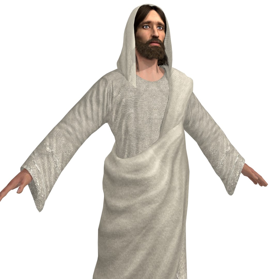 Jesus Christ Rigged Real 3D Model - TurboSquid 1285295