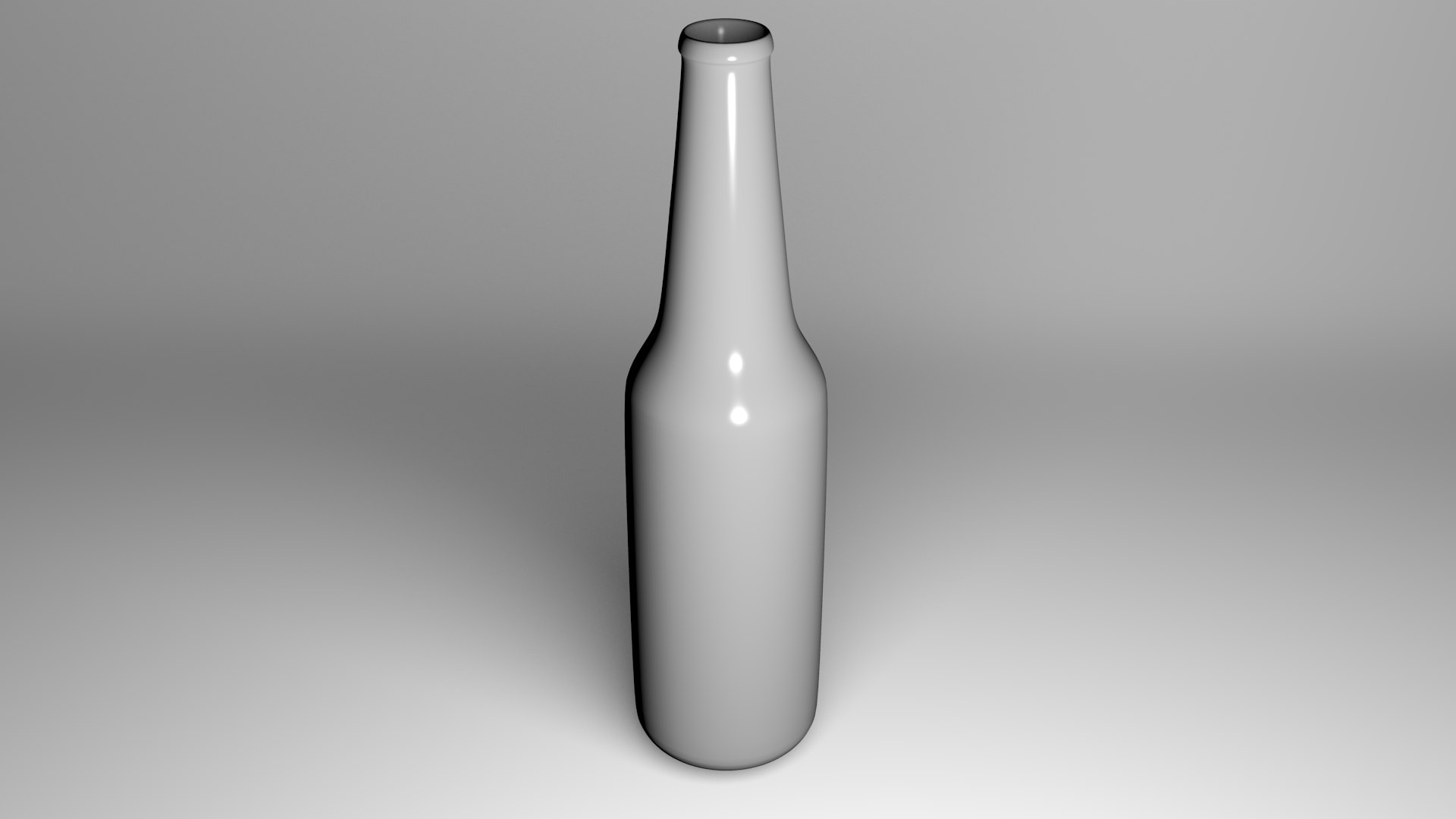 Beer Bottle 3d Obj