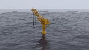 Single point mooring platform