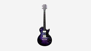 Electric Guitar C08 Galaxy - Music Instrument Design 3D model