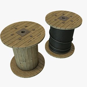 coiled polys 3d model