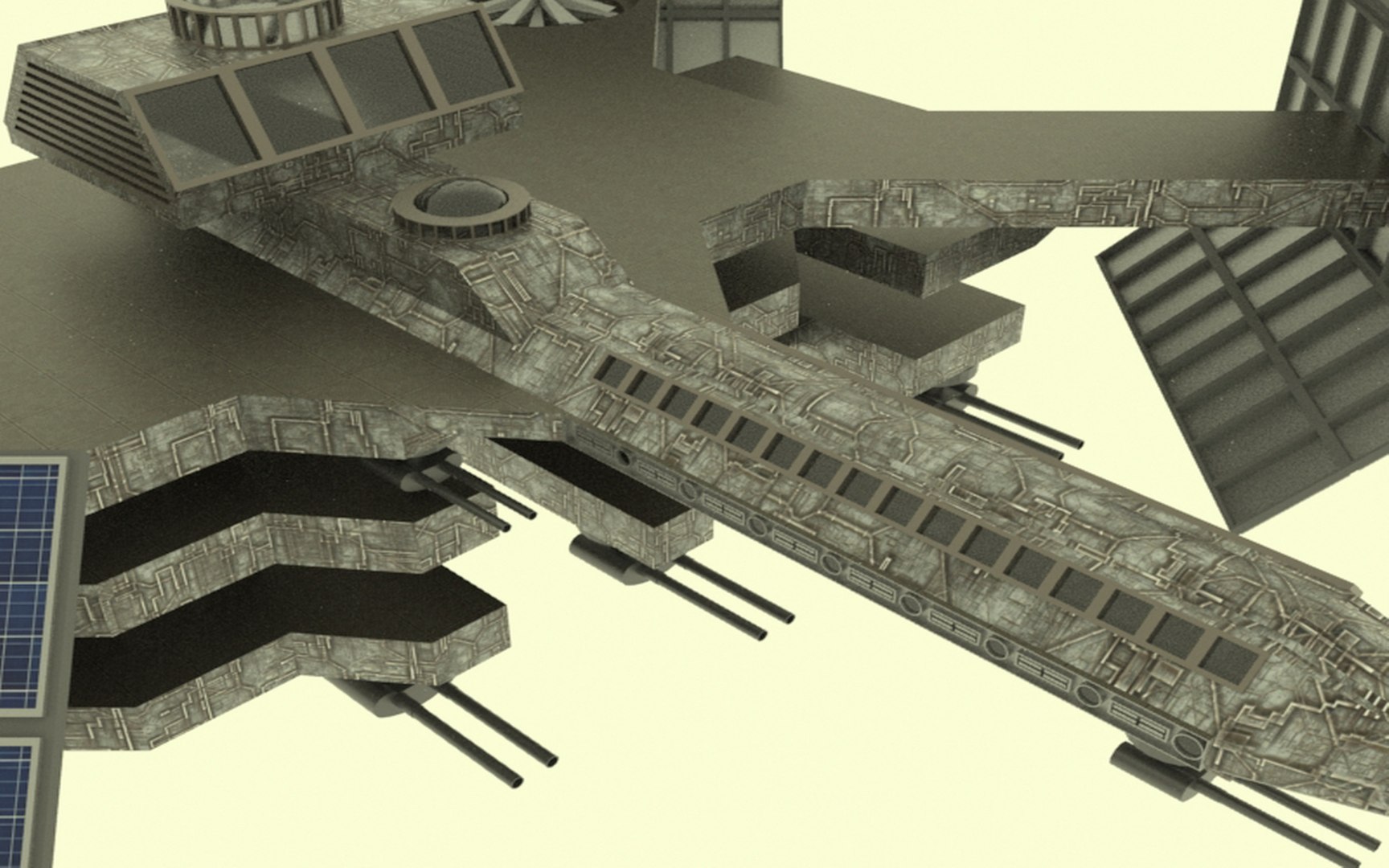 Cosmos Spacestation 3D Model - TurboSquid 1811265