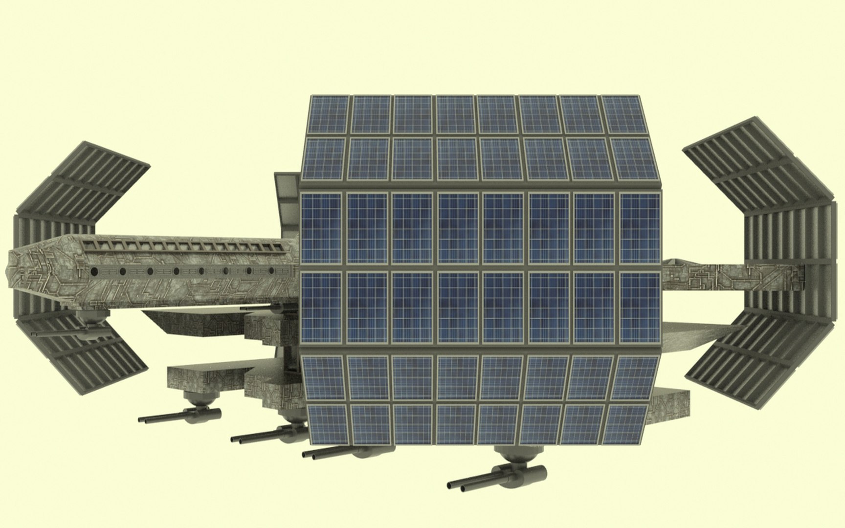 Cosmos Spacestation 3D Model - TurboSquid 1811265