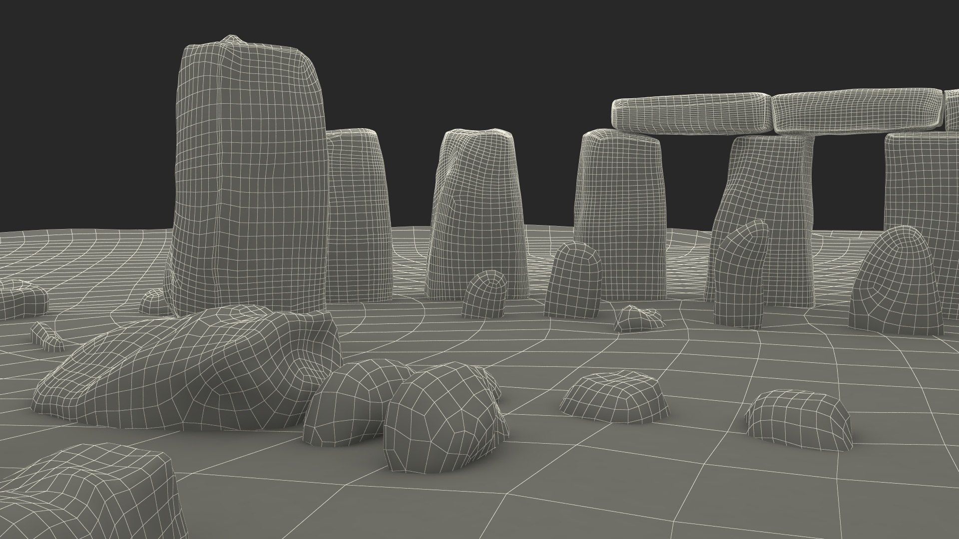 Stonehenge 3D Model - TurboSquid 2080981