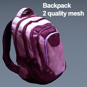 backpack games model