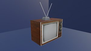 RETRO TV - LOW POLY - PS1