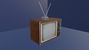 RETRO TV - LOW POLY - PS1