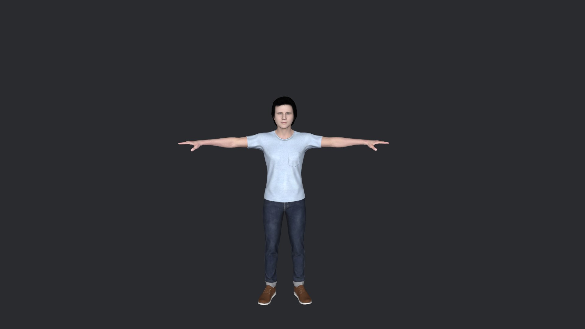 3D Greg Kihn Hyper Realistic Full Body Fully Rigged 3D Character Model ...