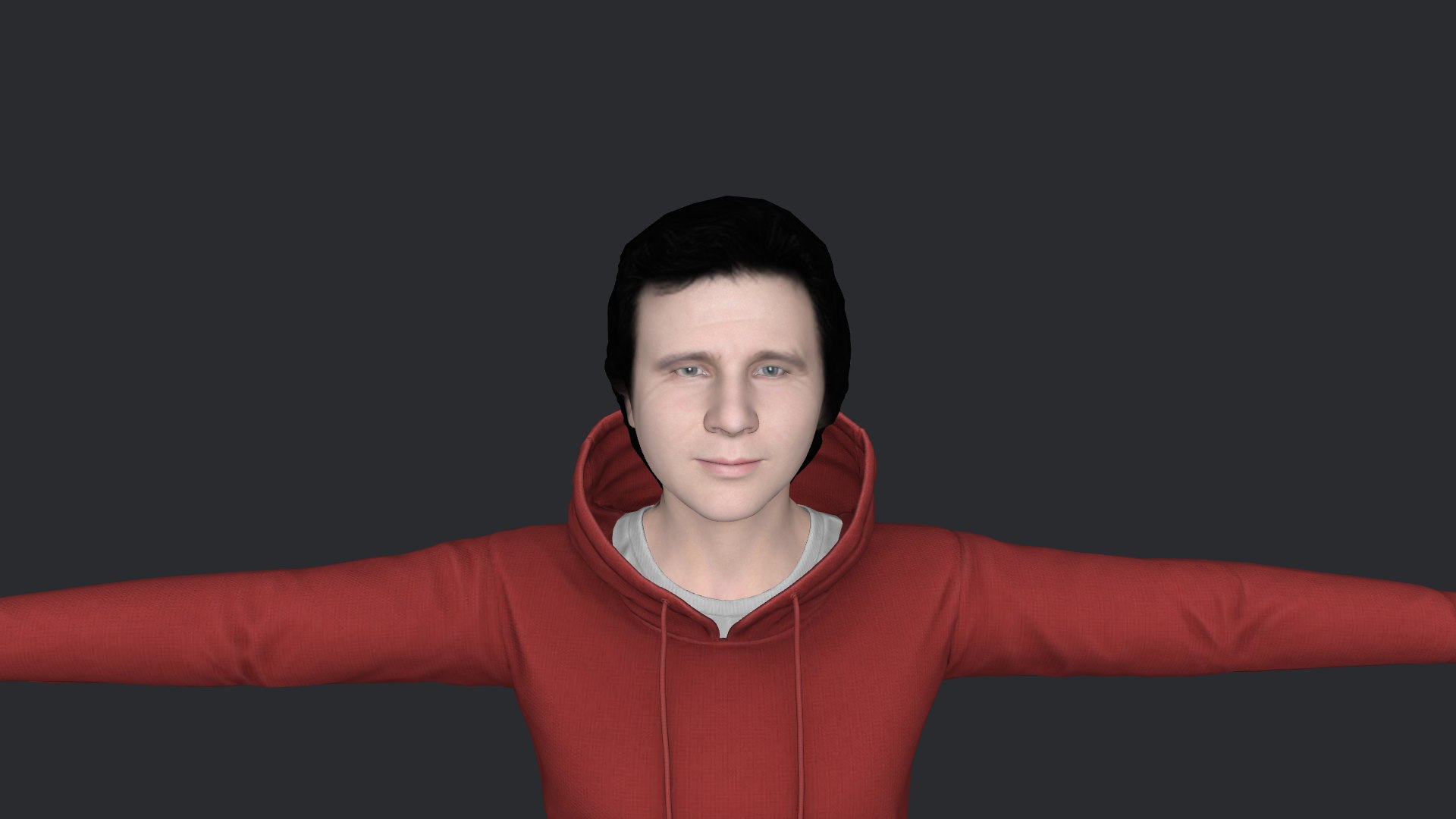 3D Greg Kihn Hyper Realistic Full Body Fully Rigged 3D Character Model ...