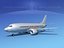 Boeing 737-300 Bare Metal