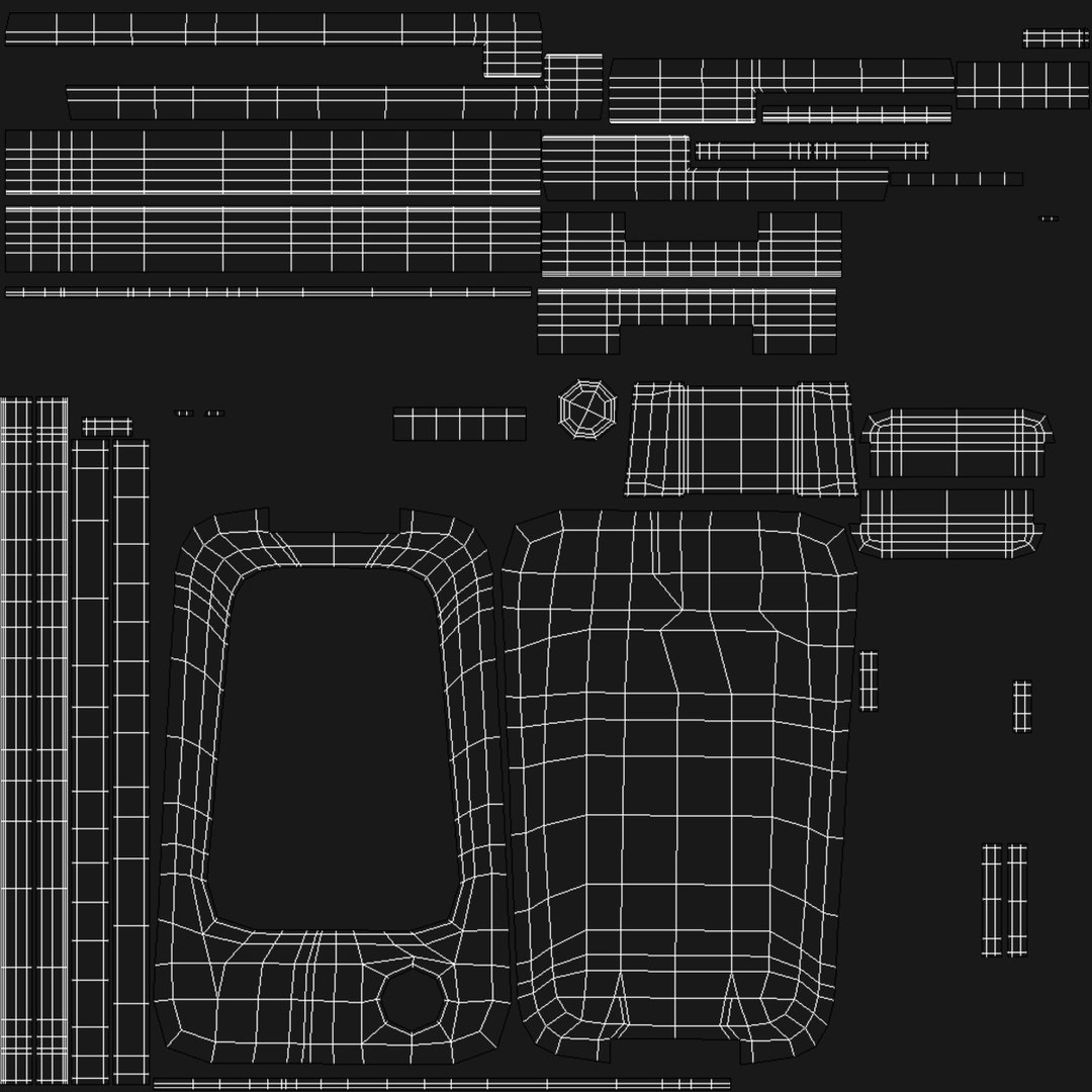 3D Black Car Key - TurboSquid 2068543